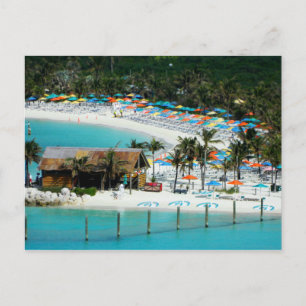 The Bahamas -  South Andros - Castaway Cay Postcard