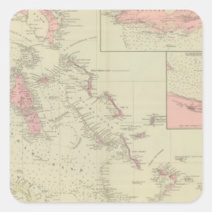 The Bahamas Square Sticker