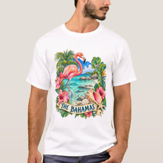 The Bahamas Watercolor Island T-Shirt