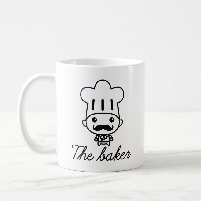 The Baker Coffee Mug (Left)