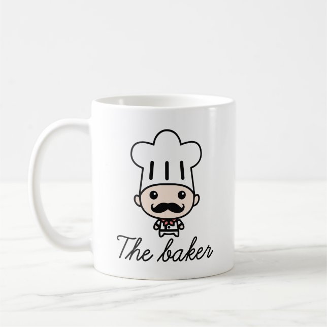 The Baker Coffee Mug (Left)