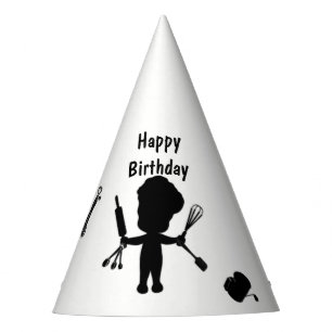The Baker Juggles His Utensils / Tools Party Hat