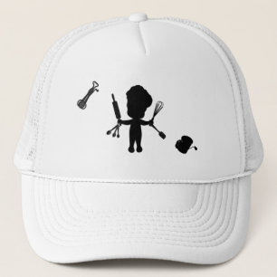 The Baker Juggles His Utensils / Tools Trucker Hat