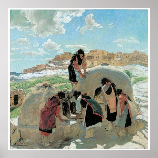 The Bakers, 1917 Poster (Front)