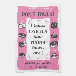 The Baker's Tea Towel Gift (Pink)