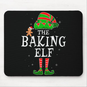 The Baking Elf Group Matching Family Christmas Coo Mouse Mat