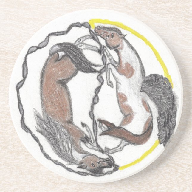 The Balance Of Mother and Daughter Coaster (Front)