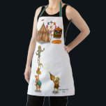 The Balancing Bunch Apron<br><div class="desc">Once upon a circus ring, Petra the pig, Tilly the sheep, and Rolf the wolf took the old fairy tale of the Three Little Pigs and turn it upside down in this balancing act! This time, it’s Tilly the sheep who huffs and puffs and blows the WOLF down! You can...</div>