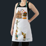 The Balancing Bunch Apron<br><div class="desc">Once upon a circus ring, Petra the pig, Tilly the sheep, and Rolf the wolf took the old fairy tale of the Three Little Pigs and turn it upside down in this balancing act! This time, it’s Tilly the sheep who huffs and puffs and blows the WOLF down! You can...</div>