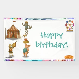 The Balancing Bunch birthday Banner
