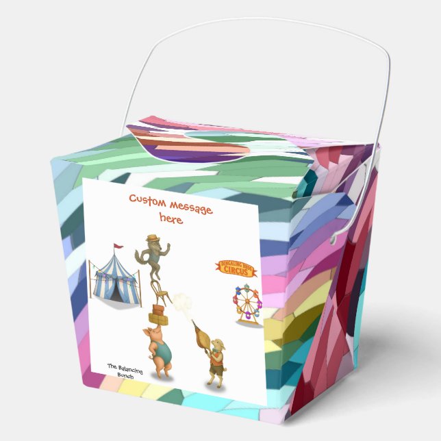 The Balancing Bunch Favour Box (Front)
