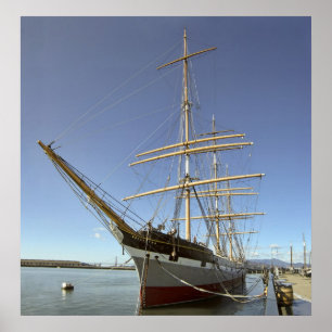 The BALCLUTHA Schooner Poster