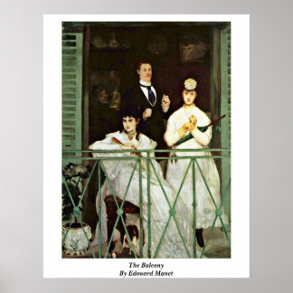 The Balcony By Edouard Manet Poster
