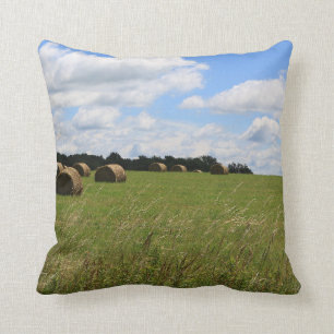 The Bales of Summer 2 Cushion