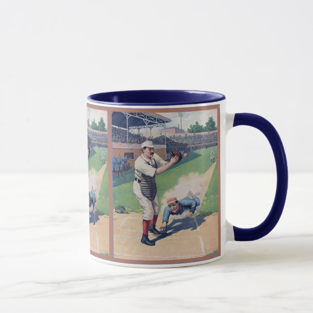 The Ball Game 1897 Mug (Right)