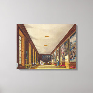 The Ball Room, Hampton Court, from 'The History of Canvas Print