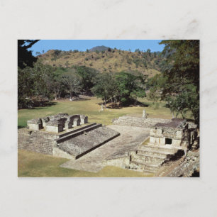 The Ballcourt in the Main Square, Classic Period Postcard