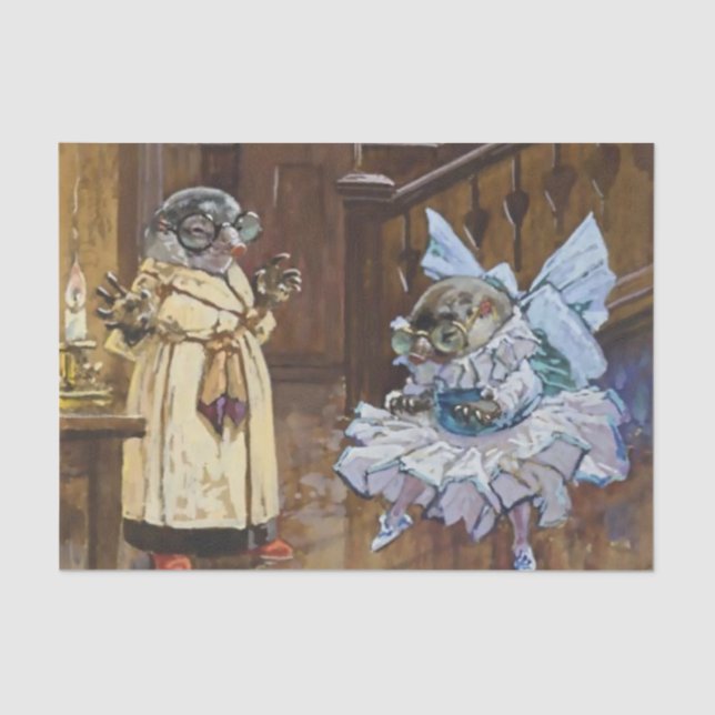 “The Ballerina” by Harry Rountree Tissue Paper (Front)