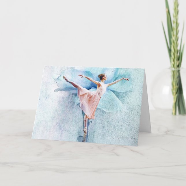The Ballerina card (Front)