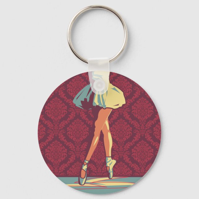The Ballerina Key Ring (Front)