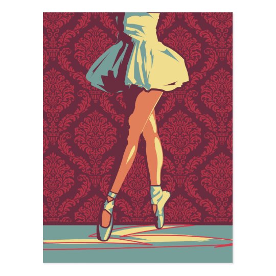 The Ballerina Postcard