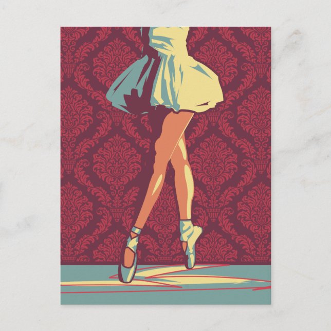 The Ballerina Postcard (Front)