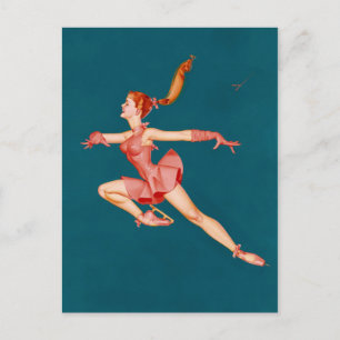 THE BALLERINA ~ POSTCARD
