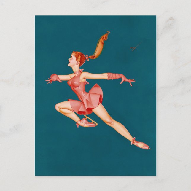 THE BALLERINA ~ POSTCARD (Front)