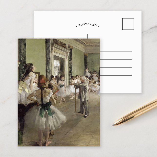 The Ballet Class | Edgar Degas Postcard (Creator Uploaded)