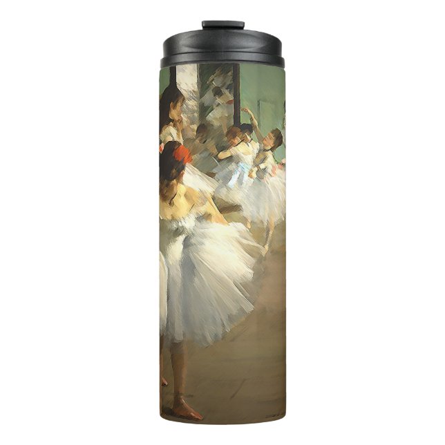The Ballet Dance Class Edgar Degas Modern Paint  Thermal Tumbler (Front)