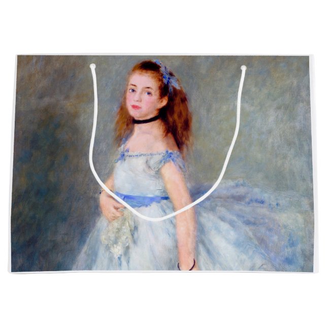 The Ballet Dancer, Renoir Large Gift Bag (Front)