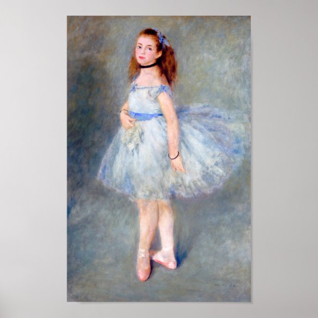 The Ballet Dancer, Renoir Poster (Front)