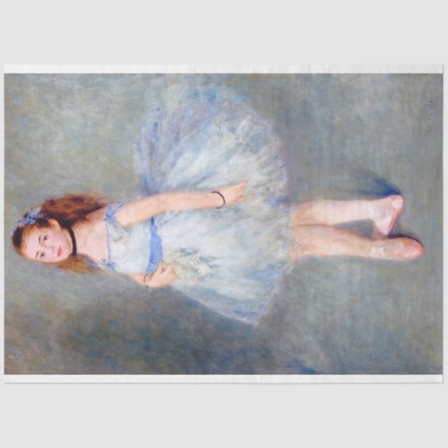 The Ballet Dancer, Renoir Tissue Paper (Front)