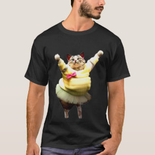 The Ballet Kitty Cat Version 2 0 T-Shirt