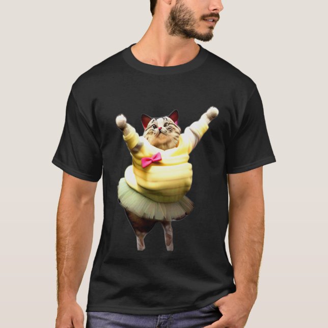 The Ballet Kitty Cat Version 2 0 T-Shirt (Front)