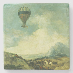The Balloon or, The Ascent of the Montgolfier Stone Coaster