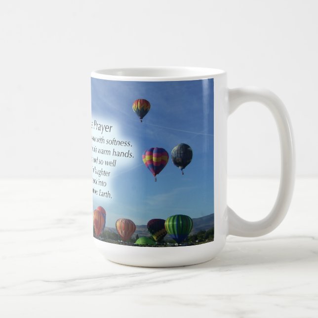 The Balloonist's Prayer Mug (Right)
