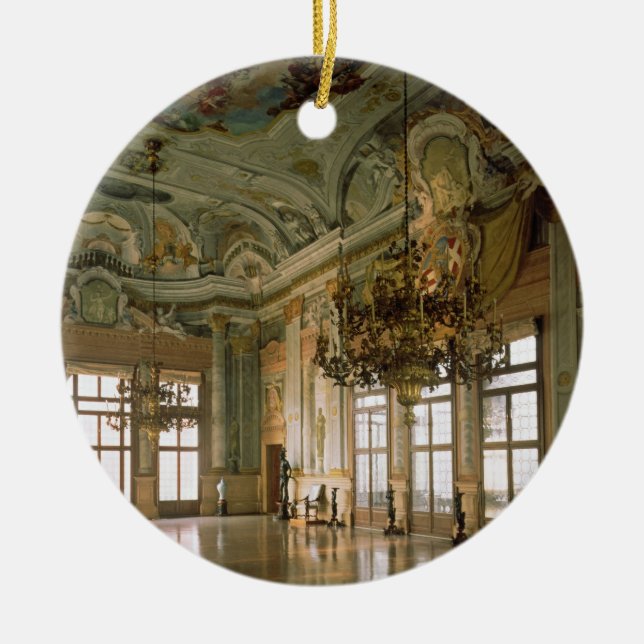 The Ballroom (photo) Ceramic Tree Decoration (Front)