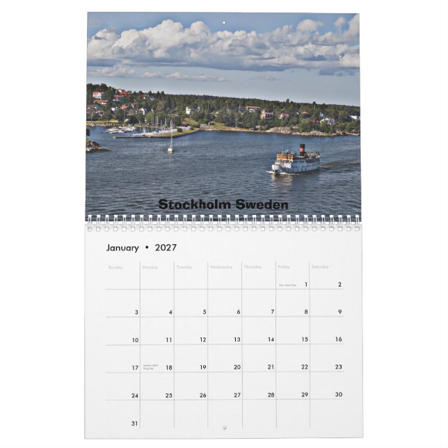 The Baltic Calendar (Jan 2027)