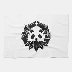 The Bamboo Ball and the Panda Tea Towel