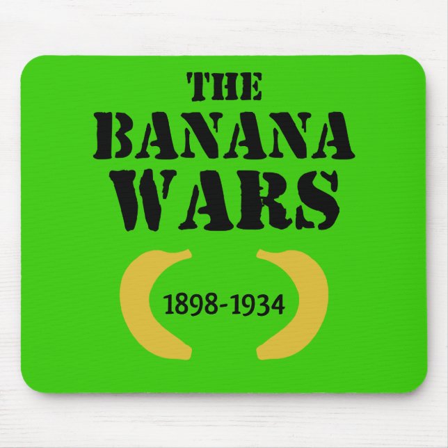 The Banana Wars (1898-1934) Mouse Mat (Front)