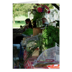 The Band Plays at the Farmer's Market