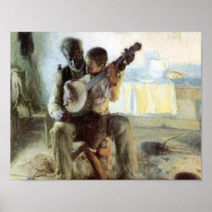 The Banjo Lesson Poster