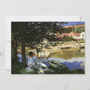 The Bank of the Seine, Bennecourt by Claude Monet