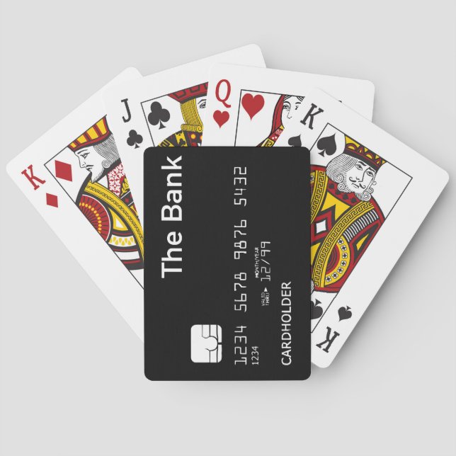 The Bank Playing Cards (Back)
