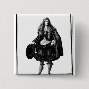 The Banker, 1678 15 Cm Square Badge