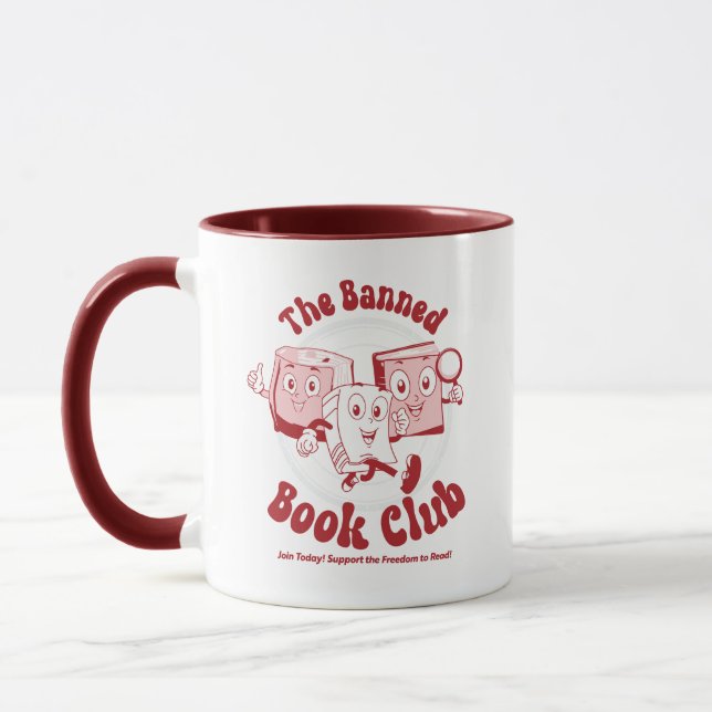 The Banned Book Club  Mug (Left)