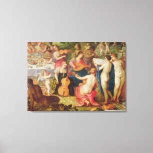 The Banquet of the Gods Canvas Print