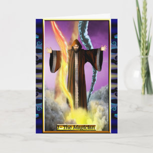 The Banx Tarot Magician Greeting Card