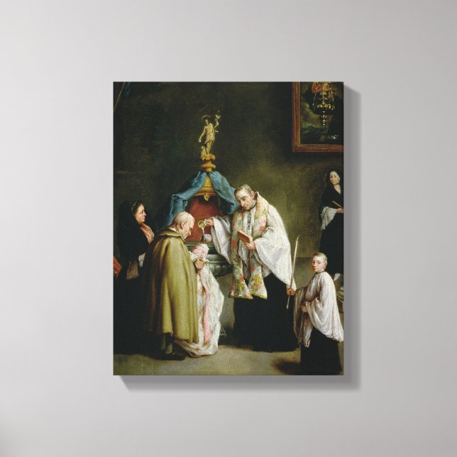 The Baptism Canvas Print (Front)